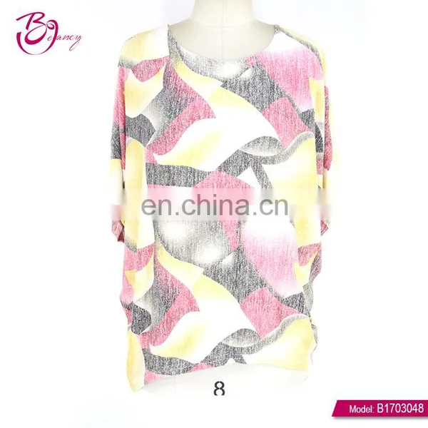 Affordable Price Fat Size Short Sleeve Blouse For Women photo-4