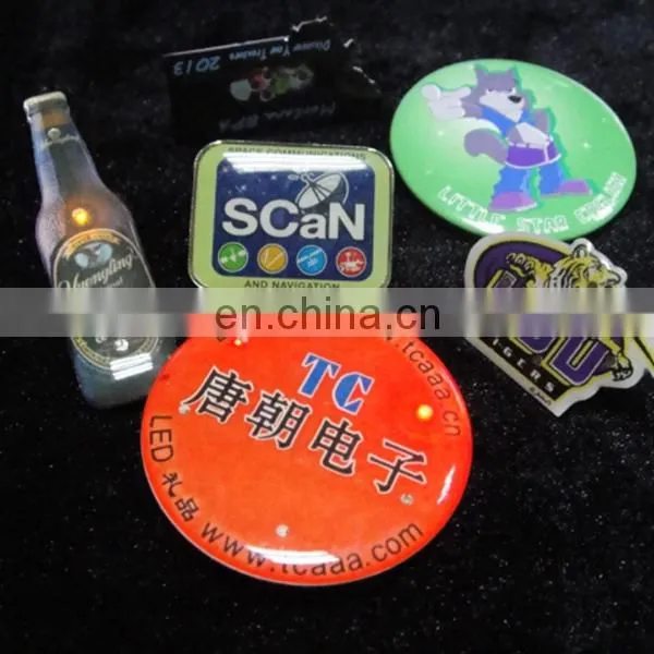 2016 Hot Selling Wholesale Custom Led Badges/Light Badges Manufacturer photo-5
