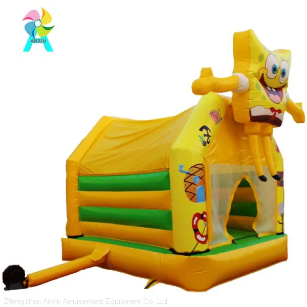 High Quality SpongeBob Bounce House Inflatable Bouncer Jumping Castle