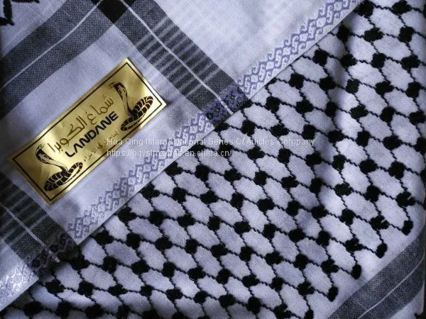 Arafat Dismantling Hair Edge Jacquard Scarf / Arafat Scarf / Arab Scarf / Arafat Jacquard Scarf photo-5