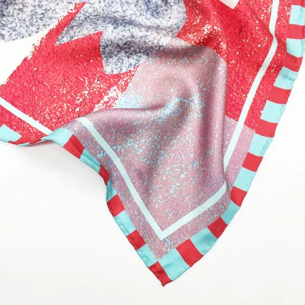 Factory Direct New Pattern Custom Silk Scarf Digital Print Wholesale China photo-4