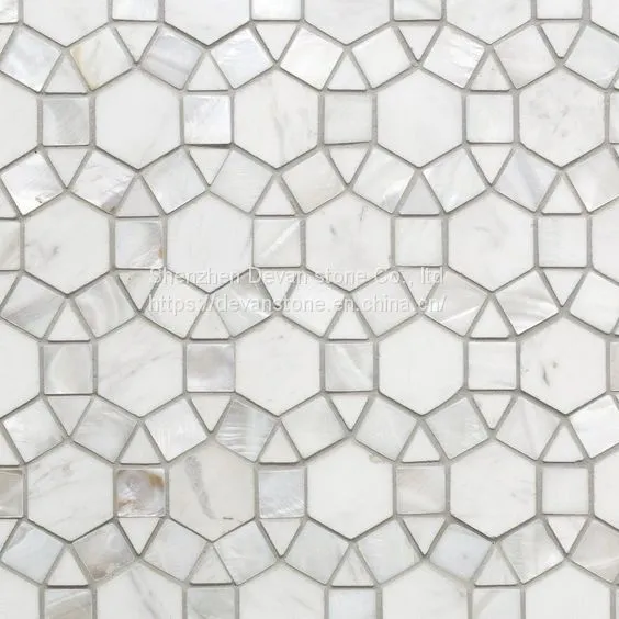 New Style Mosaic Floor Medallion Waterjet Mosaic photo-4