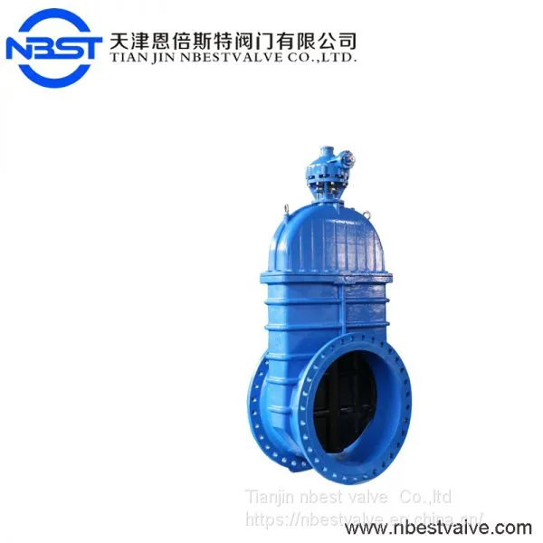 DN100 3 Inch Soft Seat Gate Valve Cast Iron Ductile Flanged photo-2