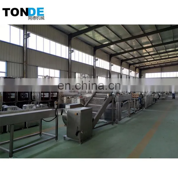 High Capacity Potato Chips French Fries Production Line Frozen French Fries Making Machines photo-6