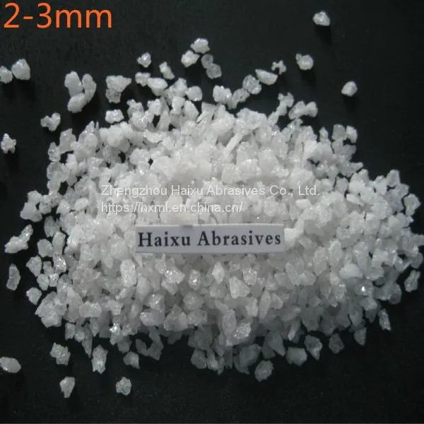 High Quality White Corundum 2-3mm for Refractory Material