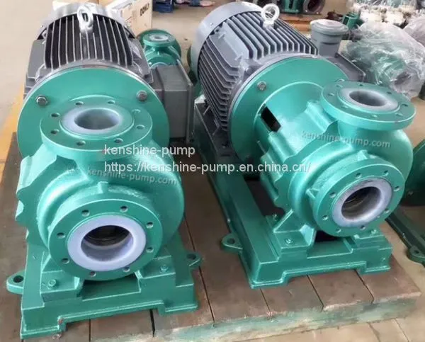 IHF Fluorine Plastic Liner Chemical Transfer Pump photo-3