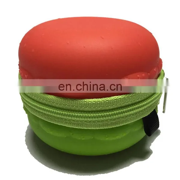 Round Mini Coin Bag Promotions Portable Silicone Change Key Purse Custom Wallet photo-2