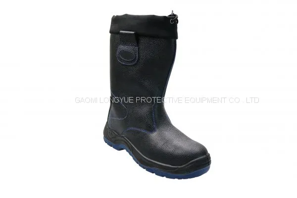 High Quality Strong Construction Safety Boots and Genuine Leather Boots With Steel Toe photo-2
