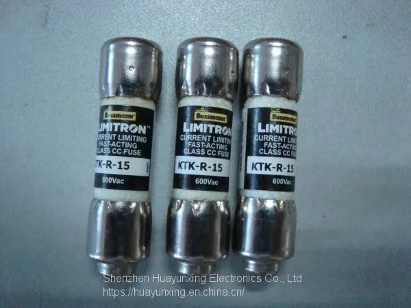 KTK-R-15 Bussmann Fuses KTK-R Class CC 600Vac, Fast-acting Fuses photo-2