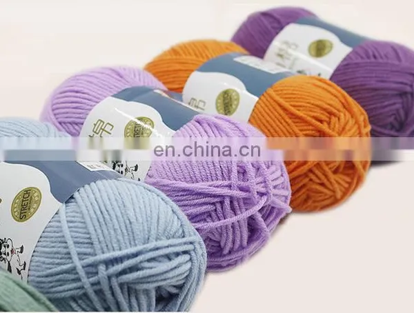 Natural Smooth Wholesale Cotton Yarn for Hand Knitting photo-7