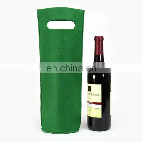 Wholesale New Design Biodegradable Custom Durable Felt Tote Wine Bag photo-2