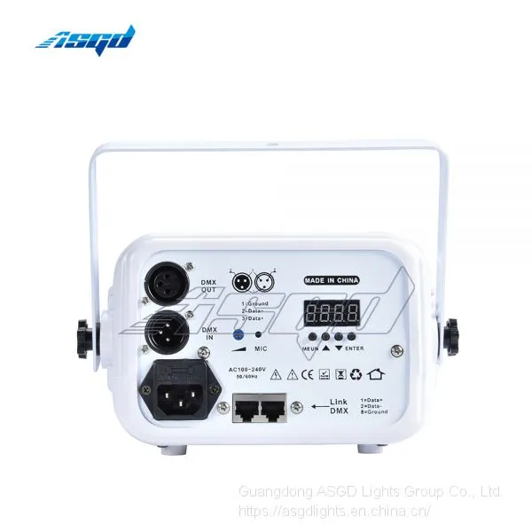 ASGD 8 Colors LED Butterfly Laser Lighting Party Disco Music Control Strobe Disco DMX DJ Stage Holiday Bar KTV Christmas Show photo-5