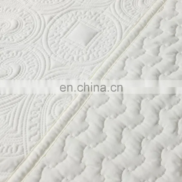 All Weather Embossed Detail Washable Quilt 106" L x 70" W and 1 Pillowcase 20x28 Inch Bedding Set photo-5