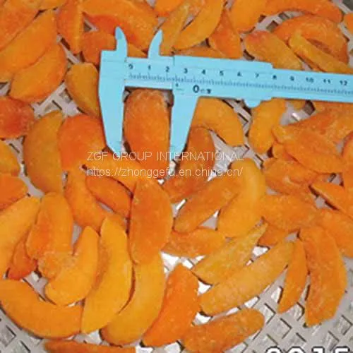Frozen Yellow Peach Sliced