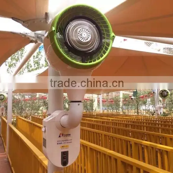 Large Air Volume Wall Mounted Outdoor Misting Air Cooler photo-2
