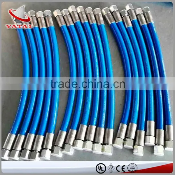 Weather Resistant Black Blue Yellow Soft Nylon Hose photo-6