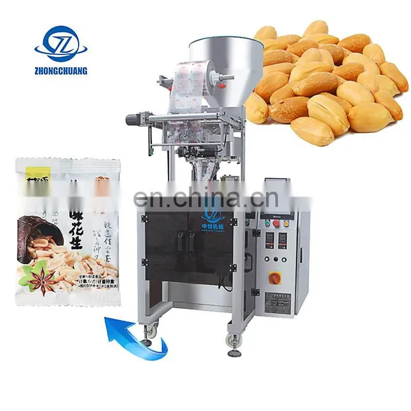 Doughy/Granulated/Loose Products Small Pouch Granule Packing Peanuts Auto Packaging VFFS Vertical Wrappers Machine photo-3