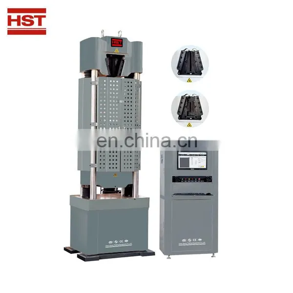 New Design Universal Compression Bending 1000kn Tensile Test Machine Hydraulic Oil Testing Equipment With Low Price photo-3
