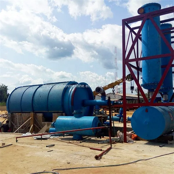 10ton 12ton 15ton Automatic Feeding Waste Tyre/Plastic Pyrolysis Machine For Fuel Oil photo-4