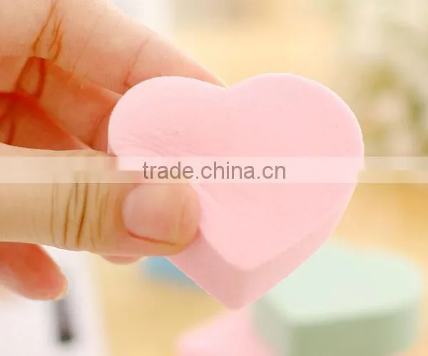 Colorful Heart Shape Cosmetic Sponge ,makeup Powder Puff,Makeup Sponge photo-6
