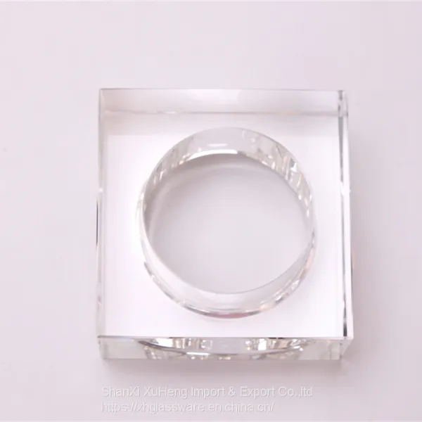 Modern Design Crystal Table Decoration Napkin Holder Dining Accessories photo-3
