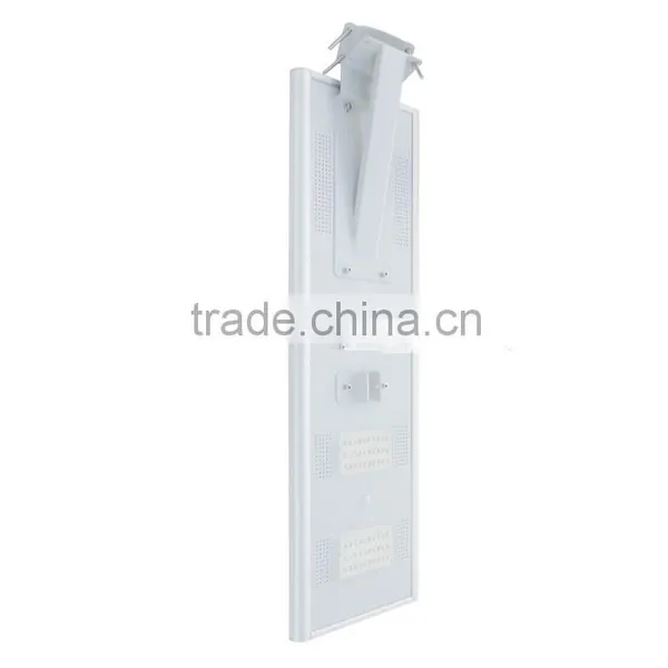 30W All In One Outdoor Waterproof Solar Street Light With Pole photo-2