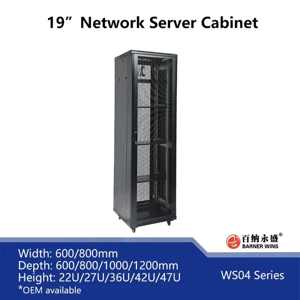 FACTORY OEM 19inch Network Server Cabinets WS04 Server Racks 22U/42U for Network