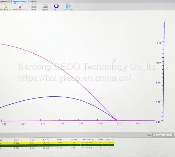 REOO Customized Sun Simulator Solar Cell Tester With Xenon Lamp for Solar Cell Testing and Sorting photo-4