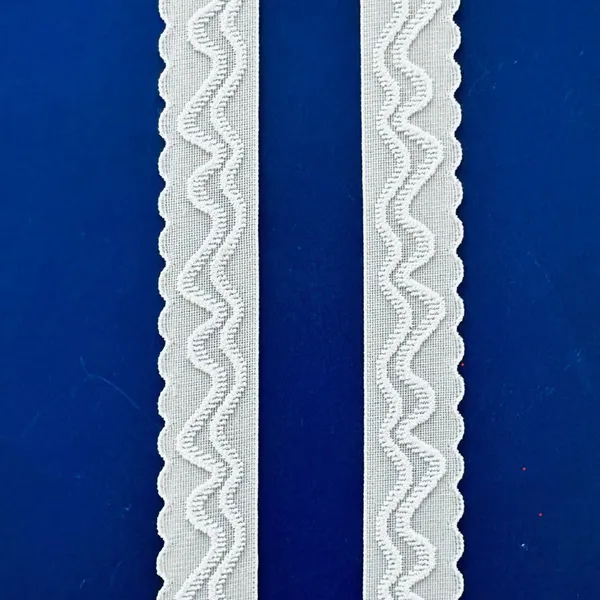 Lace Stretchy Lace Ribbon Elastic Trim Fabric With Floral Pattern for Bridal Wedding Decorations Sewing DIY Making and DIY Crafts photo-2