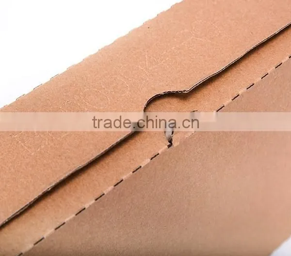 Top Quality Pizza Custom Cardboard Brown Kraft Paper Carton Box With Logo photo-4