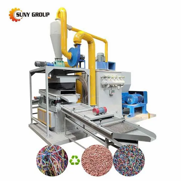Copper Wire Granulator Copper Cable Shredder and Separator Machine Scrap Metal Recycling Equipment photo-2