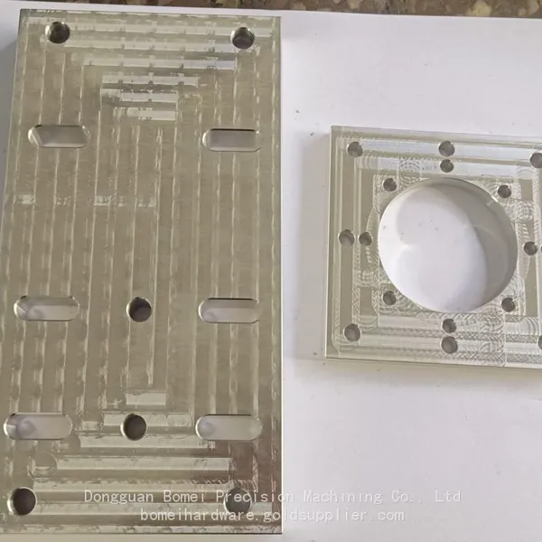Precision Milled 6061 Aluminum Base Bracket Mounting Plates photo-2