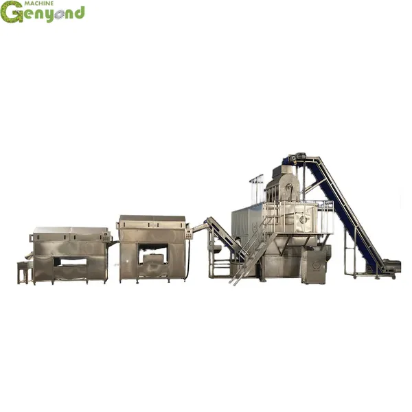 Automatic CE Root Vegetable Steam Peeling Machine for Potato Peeler photo-2