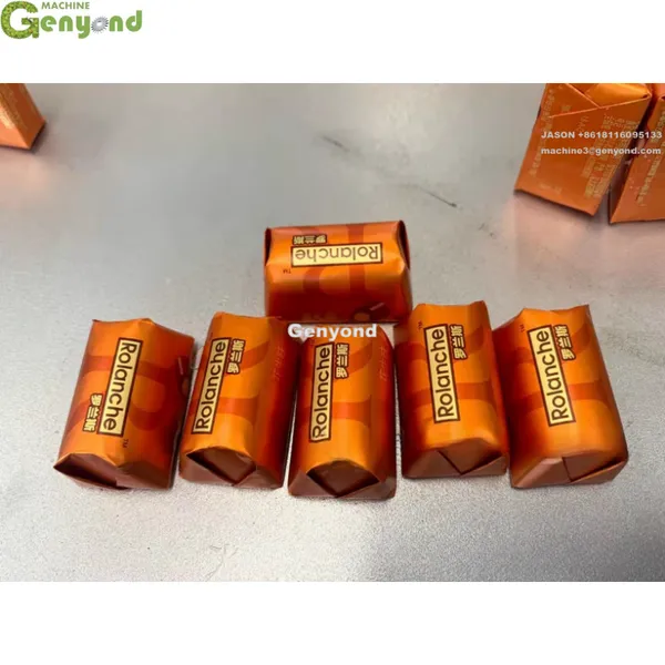 Factory Full Automatic Chocolate Folding Packing Machine Chocolate Bar Packaging Machine photo-4