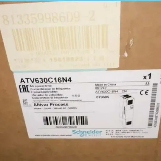 ATV630D75N4 IS A SCHNEIDER ELECTRIC ALTIVAR PROCESS VARIABLE SPEED DRIVE