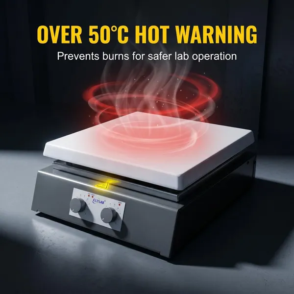Analog Magnetic Stirrer With 10-inch Ceramic Coated Aluminum Top Plate photo-1