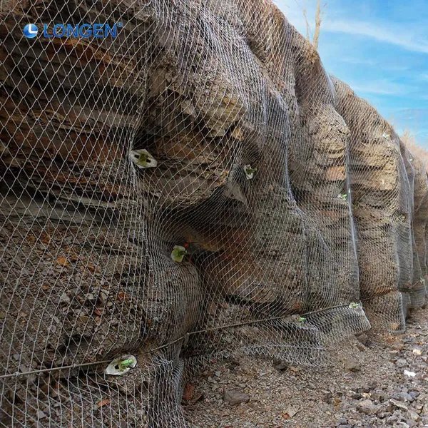 Rockfall Netting G80 4.6 G45 2 Flexible Impact Resistance Flexible Wire Mesh High Tensile Rockfall Netting for Scenic Spot Slope photo-5