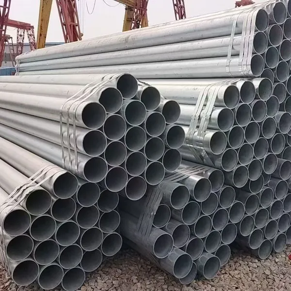 Steel Tube Hot Dipped Galvanized Gi Pipe for Greenhouse ERW Steel Welded 1mm Round Hollow Pipe 2 Inch Galvanized Pipe photo-5