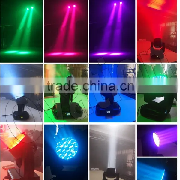 Moving Head Zoom Chinese Led Beam Light Projector Kids Led Light Projector Paint Zoom photo-3