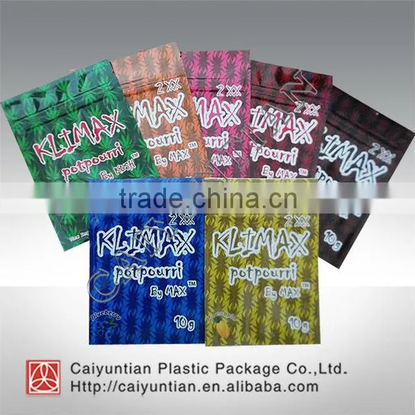 3XX 5X 10X KLIMAX 10g Plastic Zipper Bag photo-4