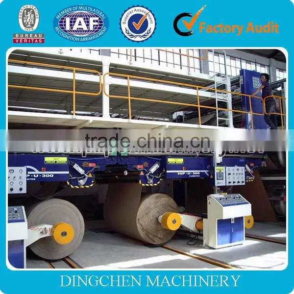 1575mm Model 10tpd Carton Paper Machine Kraft Paper Producing Machine