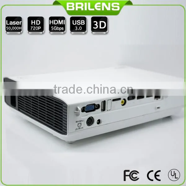 Portable LED Laser 3800 Lumens HD Text Laser Projector/outdoor Laser Projector/daylight Projector photo-3