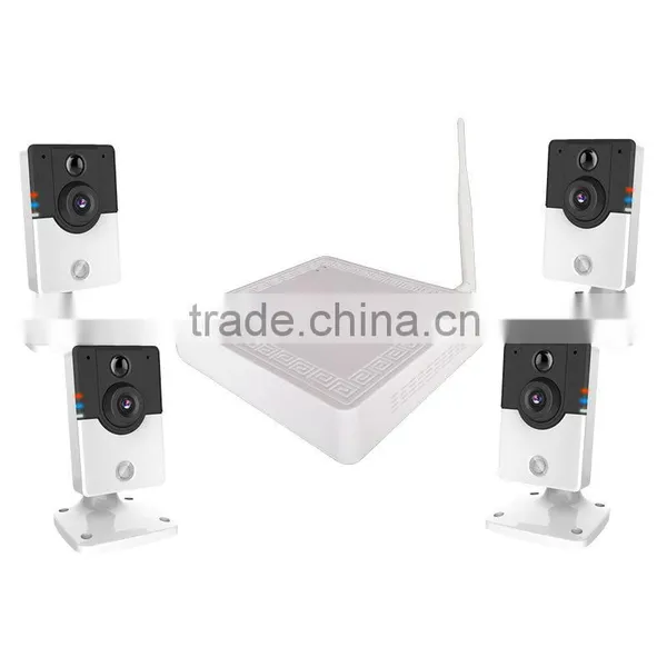 H264 4ch Wireless ONVIF NVR With 4pcs HD IP Camera photo-2