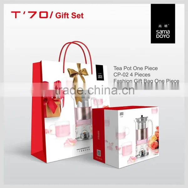 2015 New Arrival! Handblown Glass Teapot, Transparent Glass Teapot, Teapot With Warmer photo-6