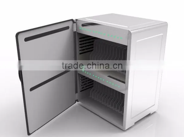 Modern Accommodate Tablets Laptop Sync Charging Cart photo-4