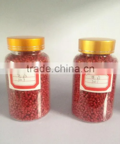 bright red masterbatch,red masterbatch,red pe masterbatch,good quality,high pigment.