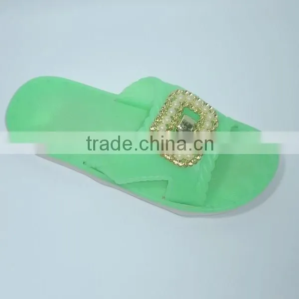 Jelly Slipper With Flower for Lady Pvc Slipper photo-6
