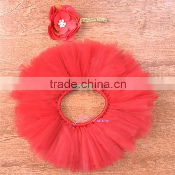 Girl Baby Clothes Baby Shower Gift Tutu Set Coming Home Outfit- Red Tutu Set Baby Skirt