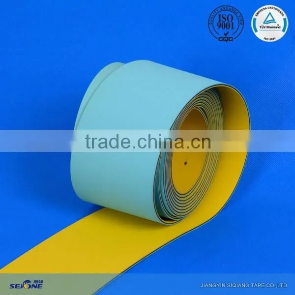 2.2MM Thickness Light Green and Yellow Hot Sell China Conveyor Belt Winder Manufacturers photo-2