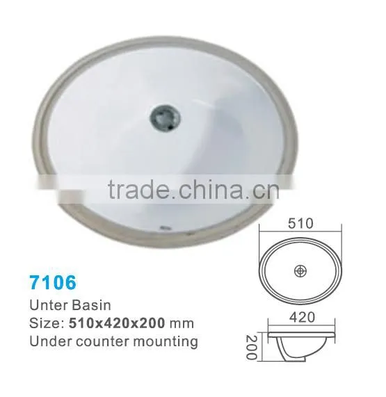 Hot Sell Chaozhou Ceramic Under Counter Basin,art Basin photo-2